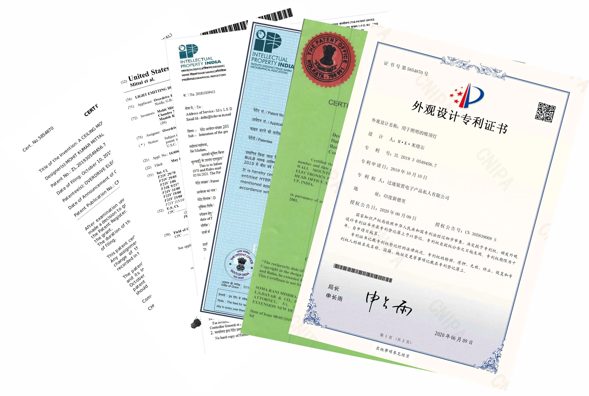 Overdrive patent documents